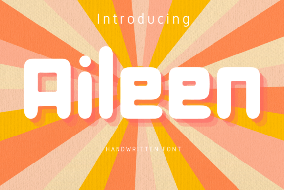 Aileen Font: Adorable Display for Creative Makers