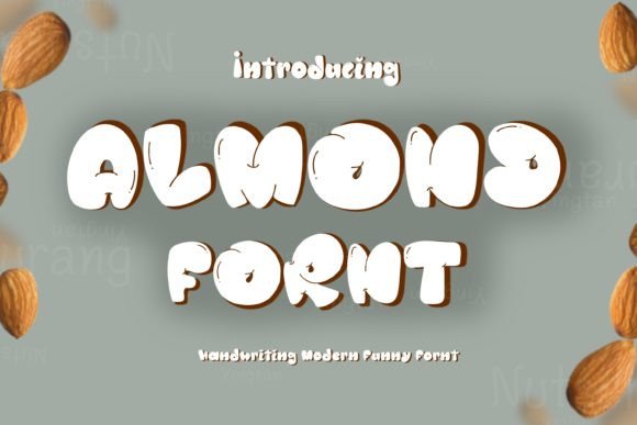 Almond Fornt Font for Business Branding