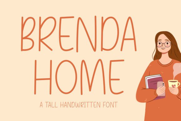 Brenda Home Font for Business Branding