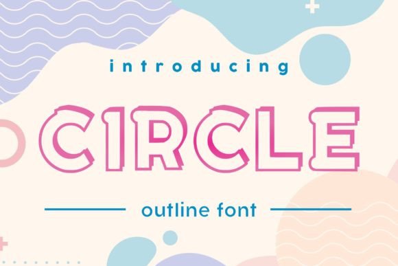 Circle Font for Business Branding