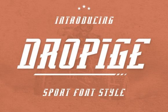 Dropige: A Bold Font for Business Branding