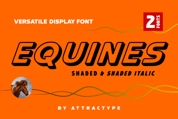 Equines Font for Creative Makers