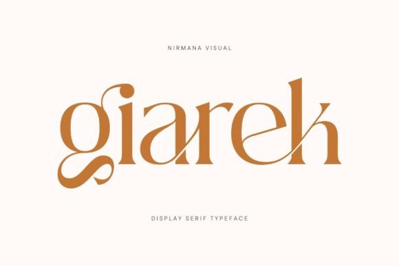 Giarek Font Review