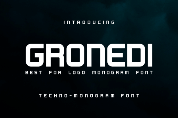 Gronedi: A Modern Display Font for Web Design