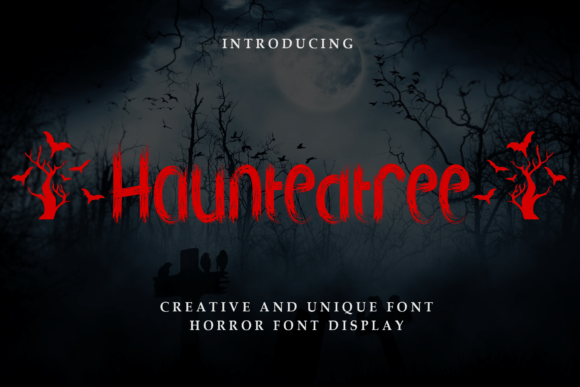 Hauntedtree Font for Creative Makers
