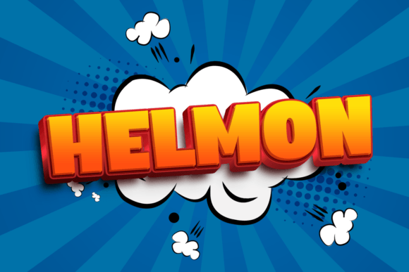 Helmon: Bold Display Font for Impactful Campaigns