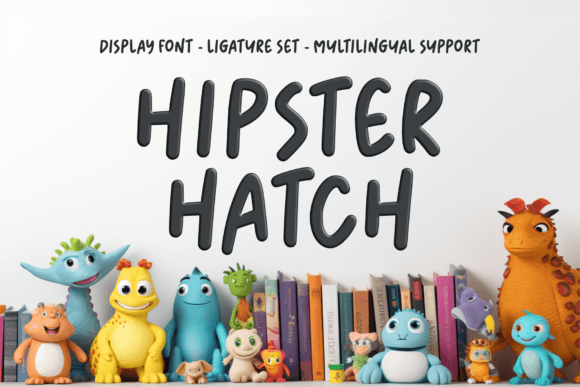 Hipster Hatch Font for Creative Brands