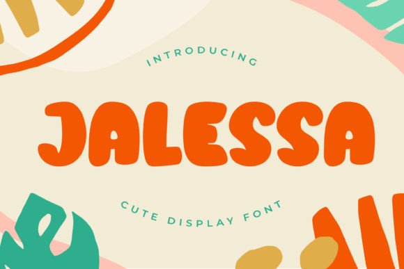 Jalessa: A Quirky Display Font for Creative Campaigns