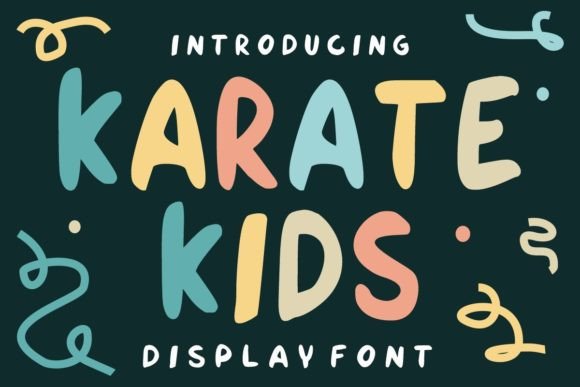 Karate Kids Font for Playful Branding
