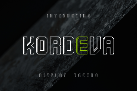 Kordeva: Bold Display Font for Brand Power