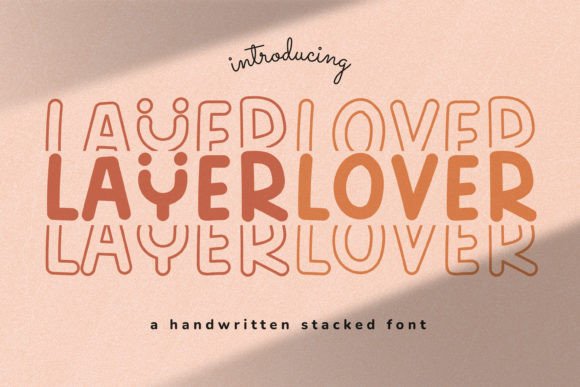 Layerlover: A Stylish Display Font