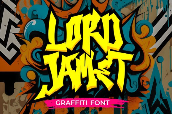 Lord Jamet: Bold Urban Font for Creative Projects