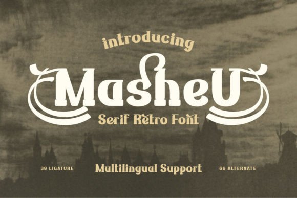 Masheu: A Font for Elegant Branding