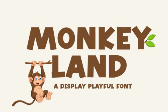 Monkey Land Font for Web Design