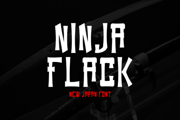 Ninja Flack Font: Bold and Beautiful