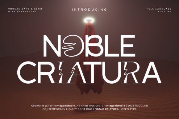 Noble Criatura Font for Bold Campaigns
