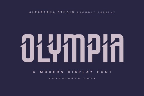 Olympia Font Review