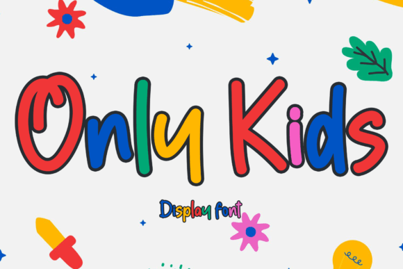 Only Kids Font for Creative Branding