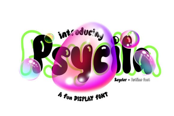 Psycila: A Bold Display Font for Web Design