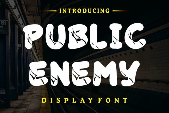 Public Enemy Font for Bold Campaigns