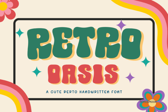 Retro Oasis Font for Nostalgic Campaigns