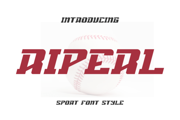 Riperl Font for Creative Projects