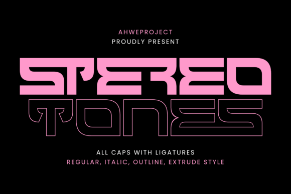 Stereotones Font for Web Design